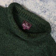 Load image into Gallery viewer, Vintage Forest Green High Neck Jumper
