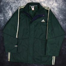 Load image into Gallery viewer, Vintage Green Adidas Coach Jacket | 4XL
