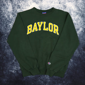 Vintage Green Baylor Champion Sweatshirt | Small