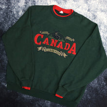 Load image into Gallery viewer, Vintage 90&#39;s Green Canada Sweatshirt | Small
