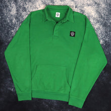 Load image into Gallery viewer, Vintage Green Entente Collared Sweatshirt | Large

