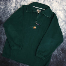 Load image into Gallery viewer, Vintage 90&#39;s Green Newwood 1/4 Zip Fleece Sweatshirt
