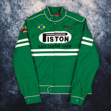 Load image into Gallery viewer, Vintage Green Piston Racing Jacket | XS
