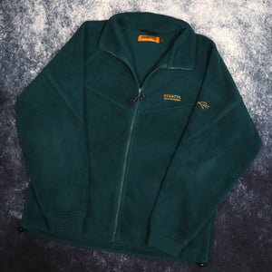 Vintage Green Regatta Fleece Jacket | Large