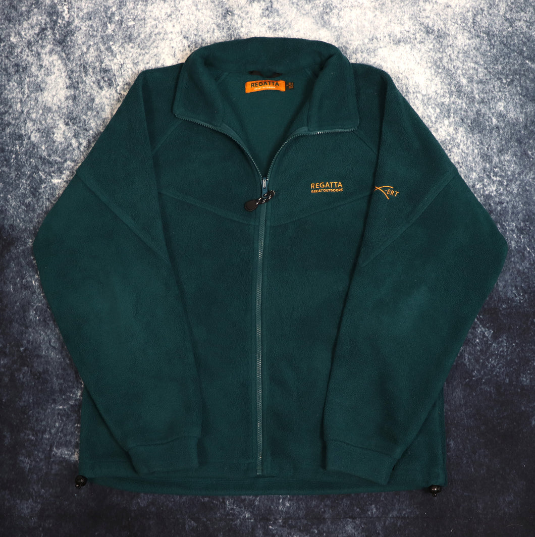 Vintage Green Regatta Fleece Jacket | Large