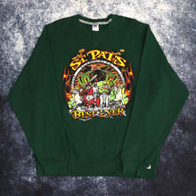 Load image into Gallery viewer, Vintage Green St Patricks Ireland Sweatshirt | Large
