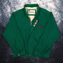Load image into Gallery viewer, Vintage 90s Green World Strato&#39;s Harrington Jacket | Medium
