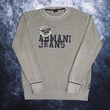 Load image into Gallery viewer, Vintage Grey Armani Jeans Jumper | Large
