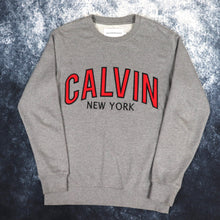Load image into Gallery viewer, Vintage Grey Calvin Klein New York Sweatshirt | Large
