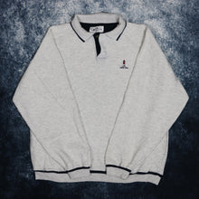 Load image into Gallery viewer, Vintage Grey Cape Cod Polo Sweatshirt
