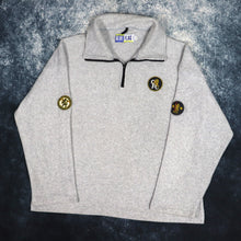Load image into Gallery viewer, Vintage Grey Chelsea FC 1/4 Zip Fleece Sweatshirt | XXL
