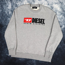 Load image into Gallery viewer, Vintage Grey Diesel Denim Division Sweatshirt | Medium
