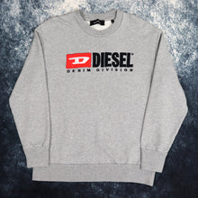 Load image into Gallery viewer, Vintage Grey Diesel Spell Out Sweatshirt | XS

