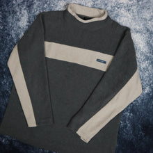 Load image into Gallery viewer, Vintage Grey Eisenegger High Neck Fleece Sweatshirt
