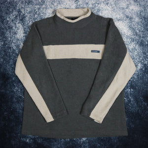 Vintage Grey Eisenegger High Neck Fleece Sweatshirt