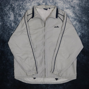 Vintage Grey Ellesse Windbreaker Jacket