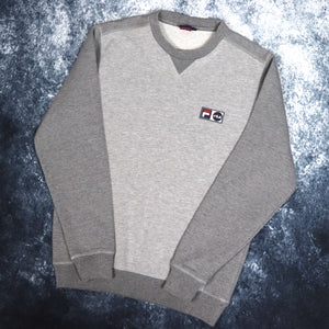Vintage Grey Fila Sweatshirt | Small