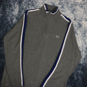 Vintage Grey Le Shark 1/4 Zip Jumper