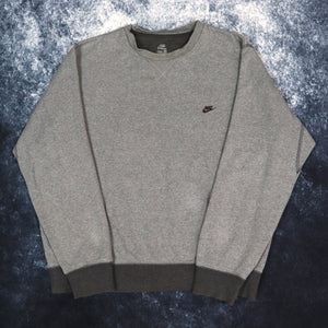Vintage Grey Nike Sweatshirt | Large