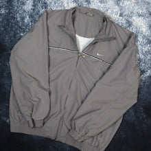 Load image into Gallery viewer, Vintage Grey Nike Windbreaker Jacket | XL

