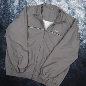 Vintage Grey Nike Windbreaker Jacket | XL