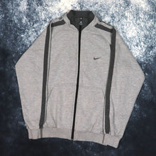 Load image into Gallery viewer, Vintage Grey Nike Zip Up Sweatshirt | XS
