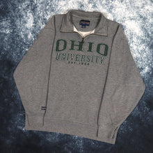 Load image into Gallery viewer, Vintage Grey Ohio University 1/4 Zip Sweatshirt | Large

