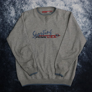 Vintage Grey Penn Sports Sweatshirt