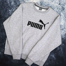 Load image into Gallery viewer, Vintage Grey Puma Spell Out Sweatshirt | Small
