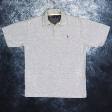 Load image into Gallery viewer, Vintage Grey Ralph Lauren Polo Sport Polo Shirt | Medium
