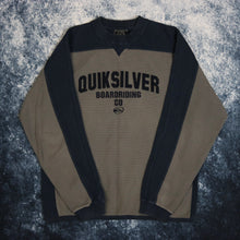 Load image into Gallery viewer, Vintage Grey &amp; Navy Quiksilver Sweatshirt
