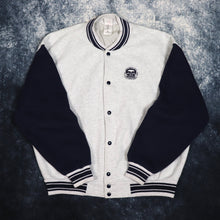 Load image into Gallery viewer, Vintage Grey &amp; Navy San Diego Zoo Varsity Jacket | 4XL
