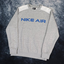 Load image into Gallery viewer, Vintage Grey &amp; White Nike Air Sweatshirt | Medium
