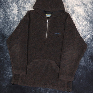 Vintage Karrimor 1/4 Zip Sherpa Fleece Hoodie | Medium