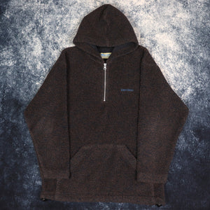 Vintage Karrimor 1 4 Zip Sherpa Fleece Hoodie Medium ragkid