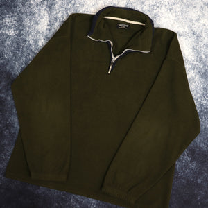 Vintage Khaki CS Active 1/4 Zip Fleece Sweatshirt | XXL
