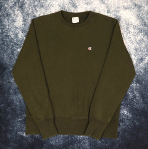 Vintage Khaki Champion Reverse Weave Sweatshirt | Medium
