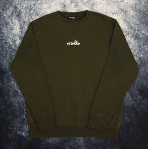 Vintage Khaki Ellesse Sweatshirt | XL