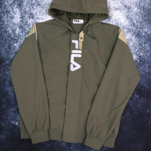 Vintage Khaki Fila Jacket | XL