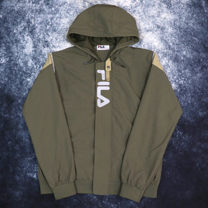 Vintage Khaki Fila Jacket | XL