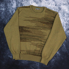 Load image into Gallery viewer, Vintage Khaki Wolsey Grandad Jumper | Small
