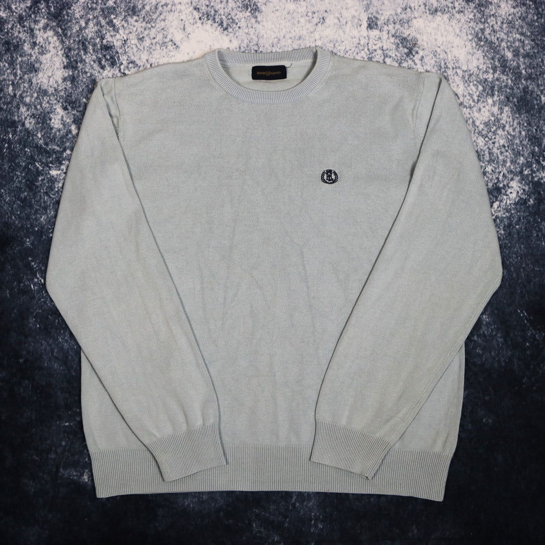 Vintage Light Blue Henri Lloyd Jumper