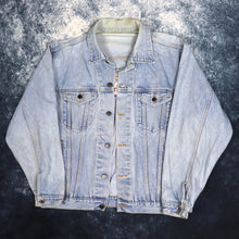 Load image into Gallery viewer, Vintage Light Wash The Flintstones Denim Jacket | Large
