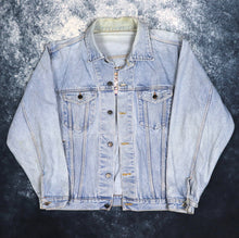 Load image into Gallery viewer, Vintage Light Wash The Flintstones Denim Jacket | Large
