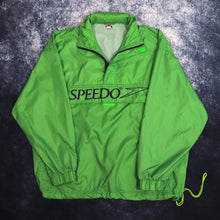 Load image into Gallery viewer, Vintage Lime Green Speedo 1/4 Zip Windbreaker Jacket | 4XL
