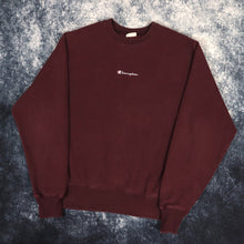 Load image into Gallery viewer, Vintage Maroon Champion Reverse Weave Sweatshirt | Small
