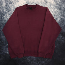Load image into Gallery viewer, Vintage Maroon USA Olympics Embroidered Sweatshirt | Small
