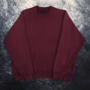 Vintage Maroon USA Olympics Embroidered Sweatshirt | Small