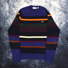 Load image into Gallery viewer, Vintage Multicoloured Stripy Lacoste Jumper | XS
