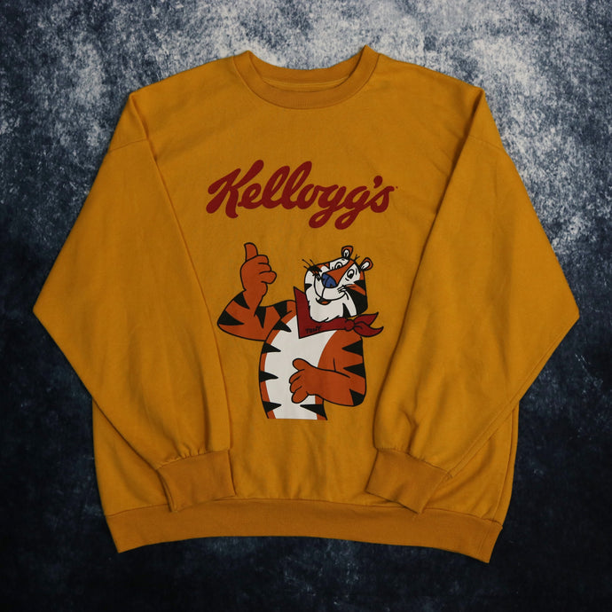 Vintage Mustard Yellow Kellogg's Sweatshirt